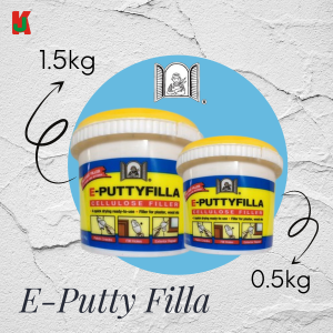 "PYE"  E-FILLA PUTTY WALL 0.5 kg (YELLOW CAP)补灰膏(黄盖)