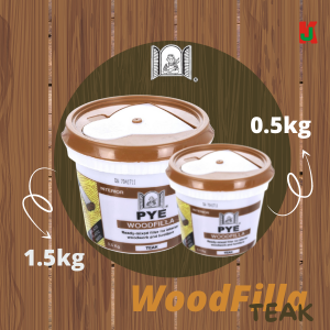 "PYE"  FILLA WOOD (TEAK)  0.5KG补木膏