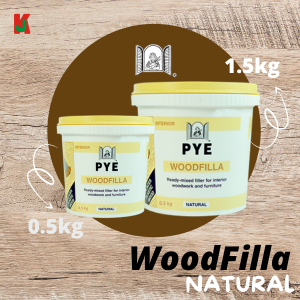 "PYE"  FILLA WOOD (NATURAL)  0.5KG补木膏