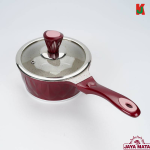"JAYAMATA"  JM-791  SAUCE PAN W/COVER NON-STICK  16CM. 长柄不粘煎鼎连盖